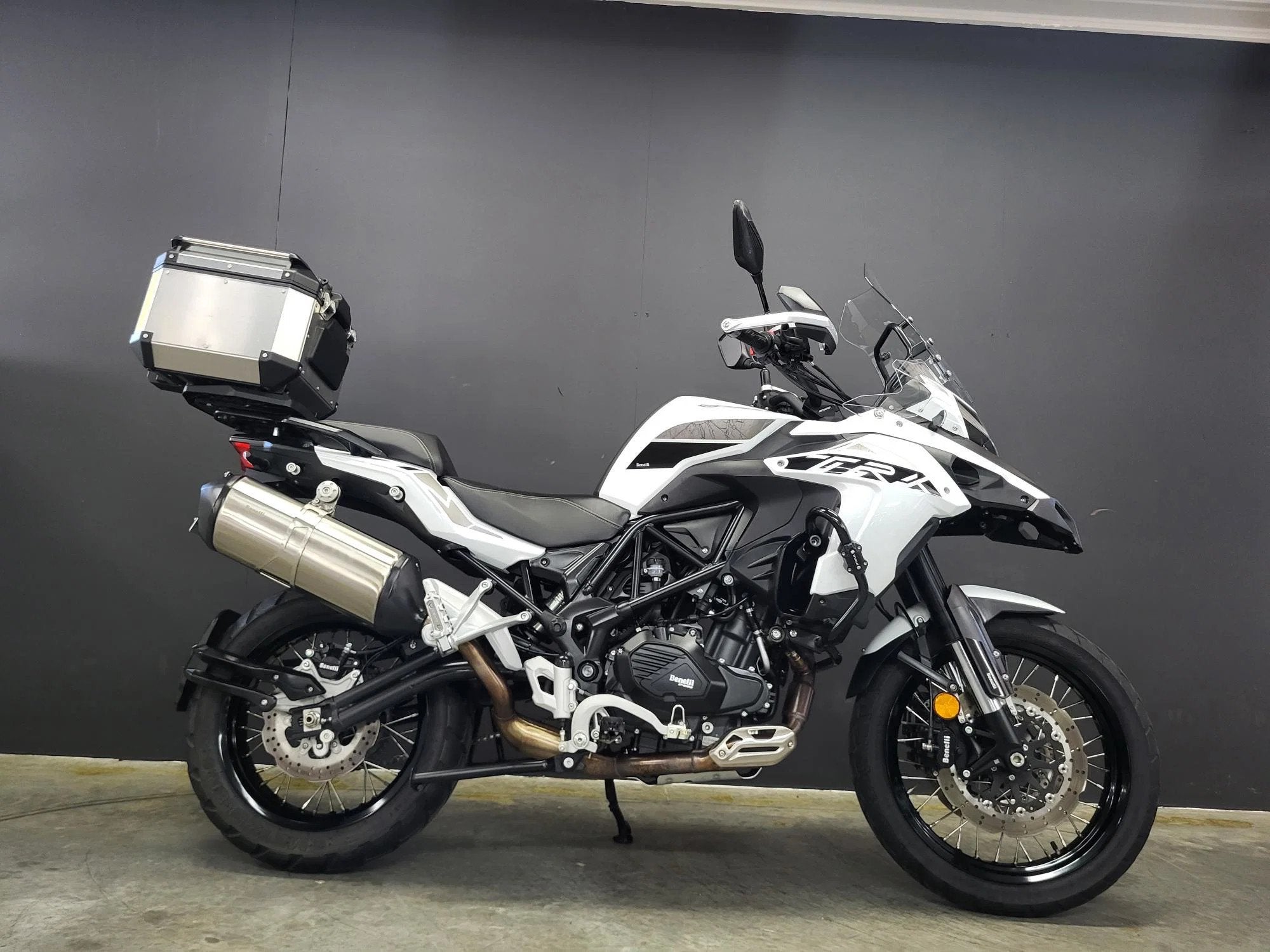Benelli TRK 502 X prachtige witte A2 tourmotor, Motos, Entreprise, 12 à 35 kW, Autre, 500 cm³