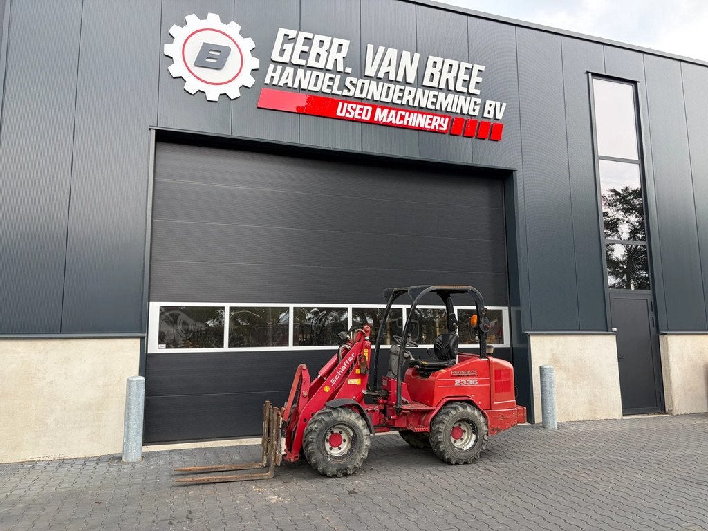 Schäffer 2336 minishovel/shovel/wiellader (bj 2011), Zakelijke goederen, Machines en Bouw | Kranen en Graafmachines, Wiellader of Shovel