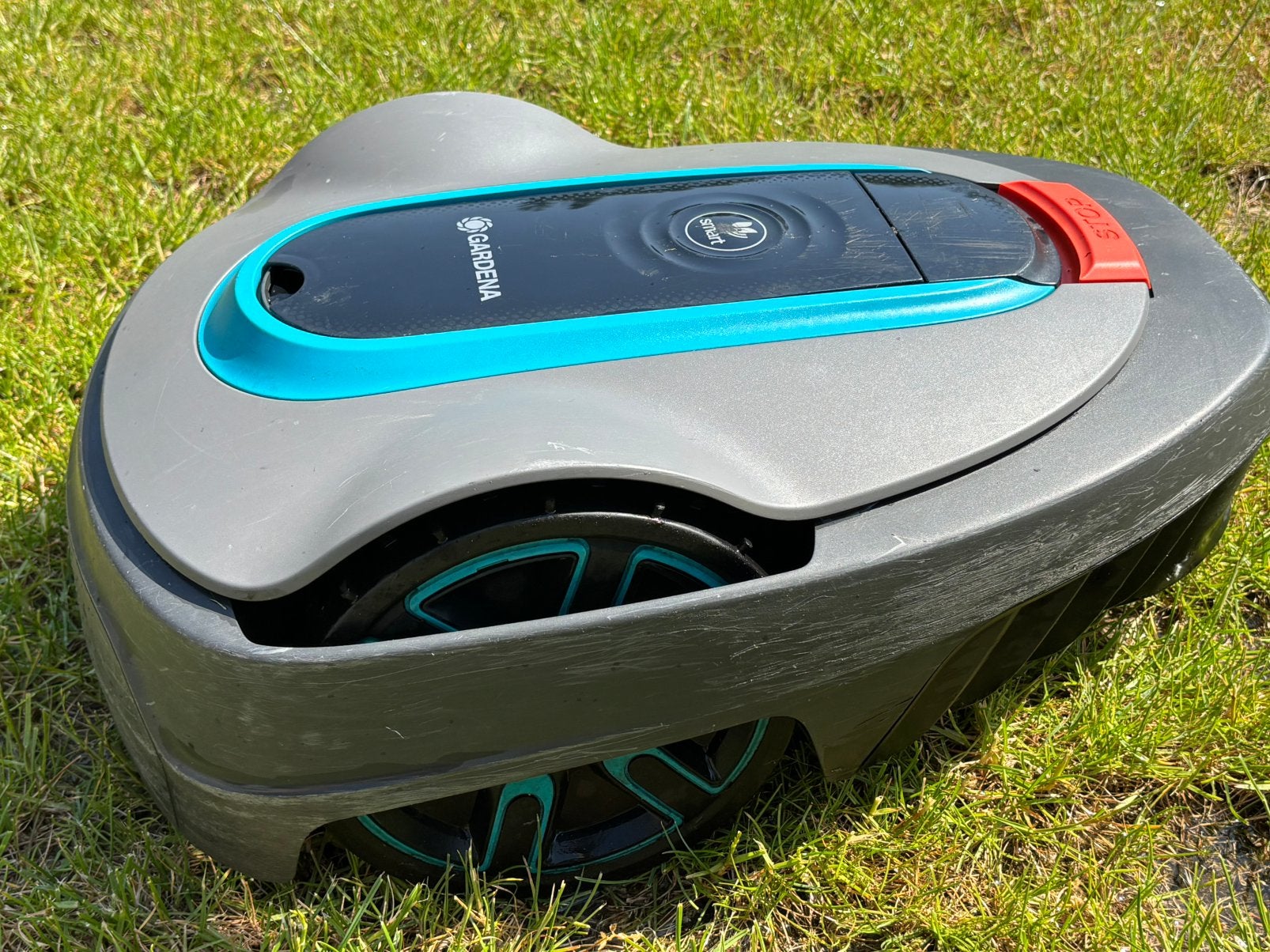 Gardena Smart Sileno City + garage, Ophalen, Zo goed als nieuw