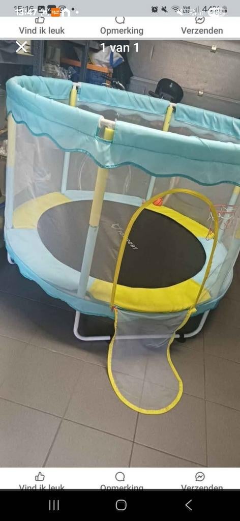 Trampoline, Ophalen
