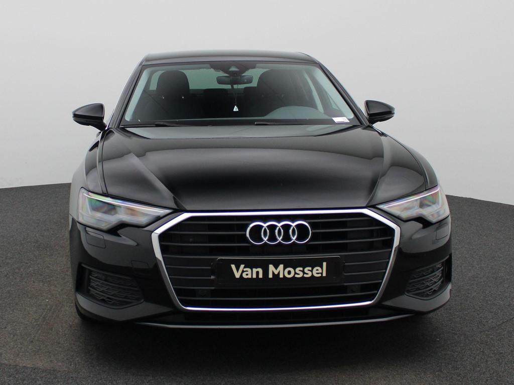 Audi A6 Business Edition 30 TDI S tronic LEDER | LED | NAVI, Auto's, 4 deurs, Stof, Gebruikt, Zwart