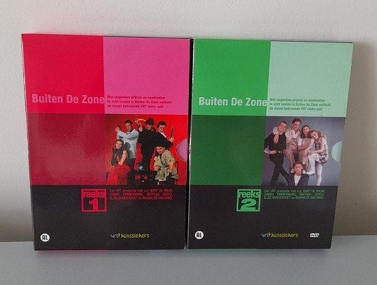 Buiten De Zone Reeks 1 + 2, Cd's en Dvd's, Alle leeftijden, Ophalen of Verzenden, Zo goed als nieuw, Komedie
