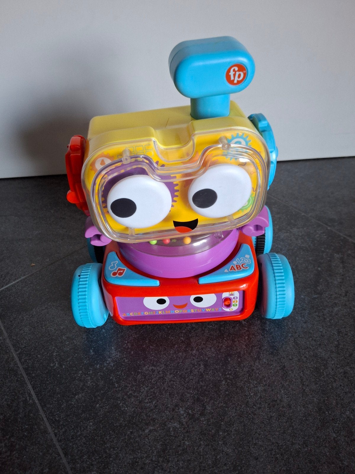 kleurrijke robot met liedjes, geluid en licht 4 in 1, Enlèvement, Comme neuf, Autres types, Avec lumière
