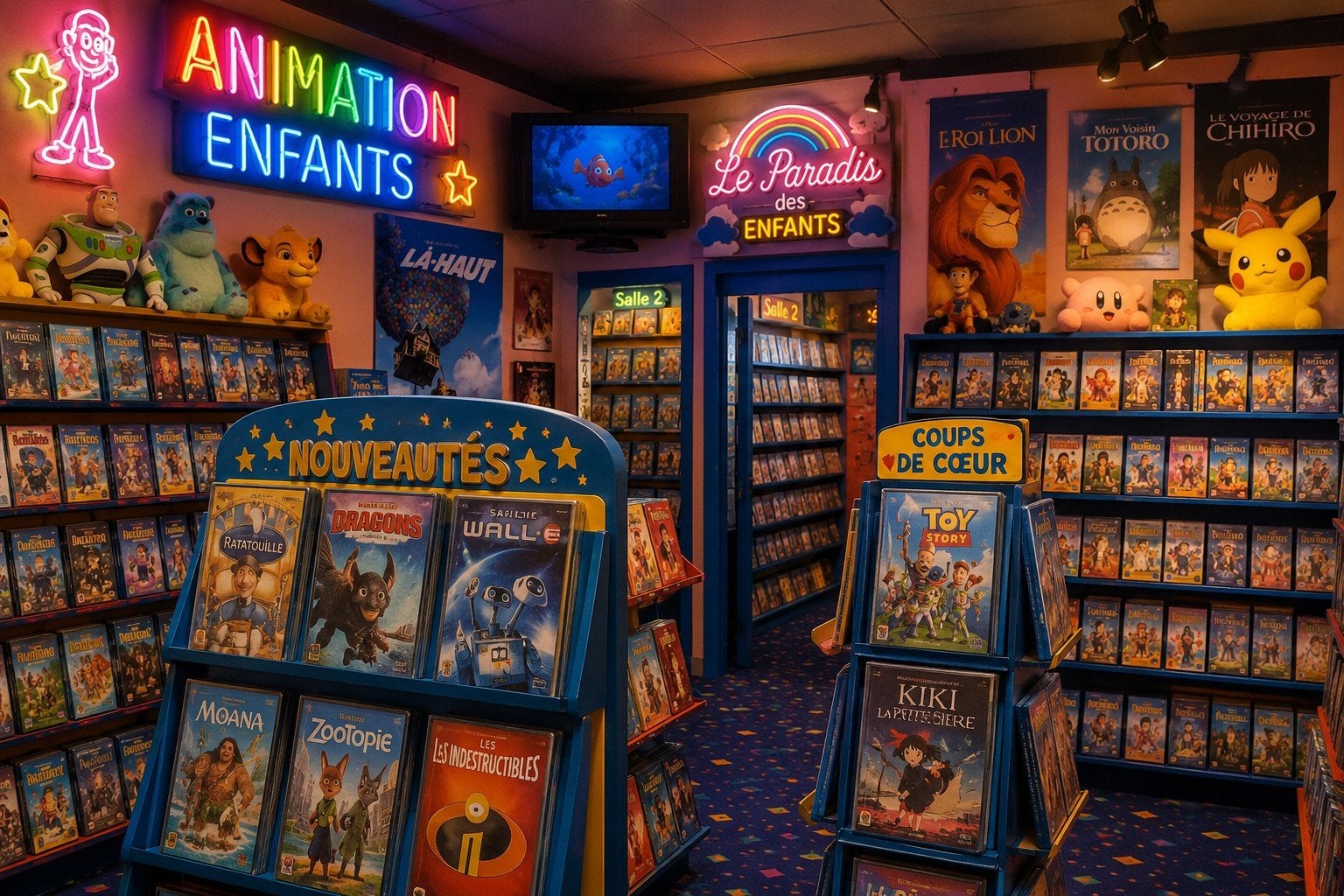 DVD FILM ANIMATION et Dessins animés, Comme neuf, Enlèvement, Anglais, Animation