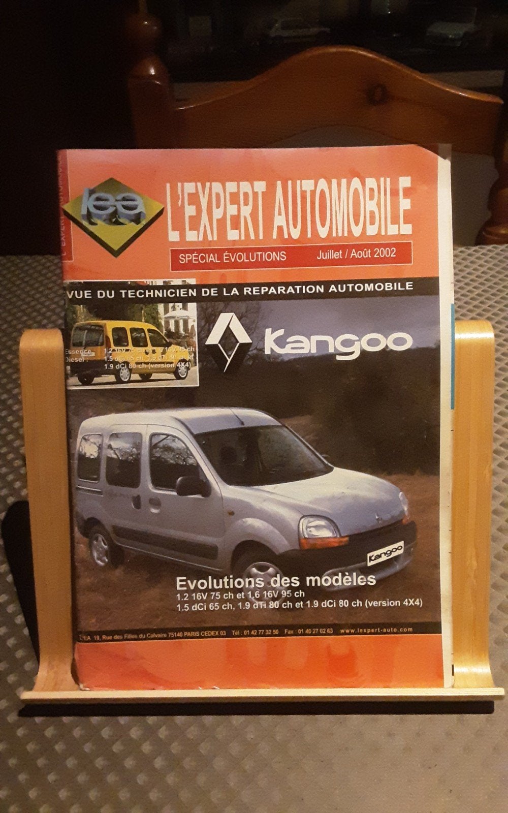 Renault kangoo l expert automobille, Livres, Autos | Livres, Enlèvement ou Envoi, Renault