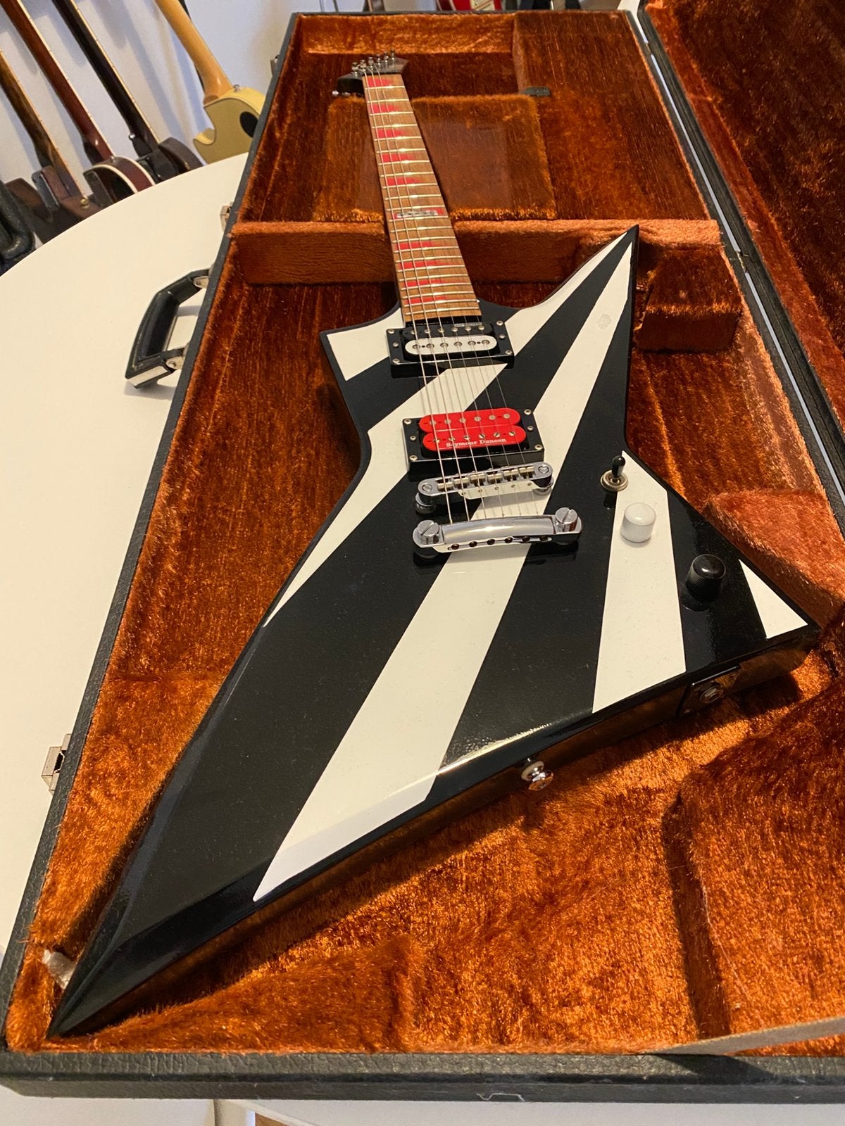 ESP-LTD black & white uit 2013, Muziek en Instrumenten, Snaarinstrumenten | Gitaren | Elektrisch, Ophalen of Verzenden, Zo goed als nieuw