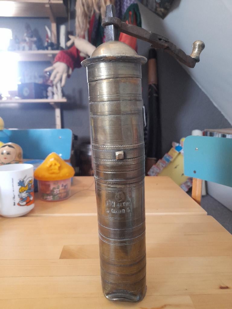 vintage Turkse koffie- of pepermolen, Ophalen of Verzenden