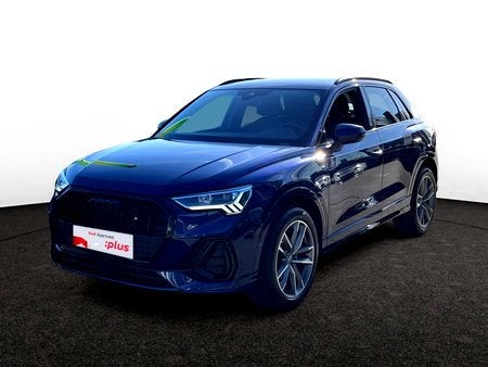 Audi Q3 AUTOMAAT*150PK*S-LINE*CARPLAY*CAMERA*SENSOREN*TOPWAY, 161 g/km, Blauw, Q3, https://public.car-pass.be/vhr/58259f4b-72a3-4a77-a69e-85e84ee048e3