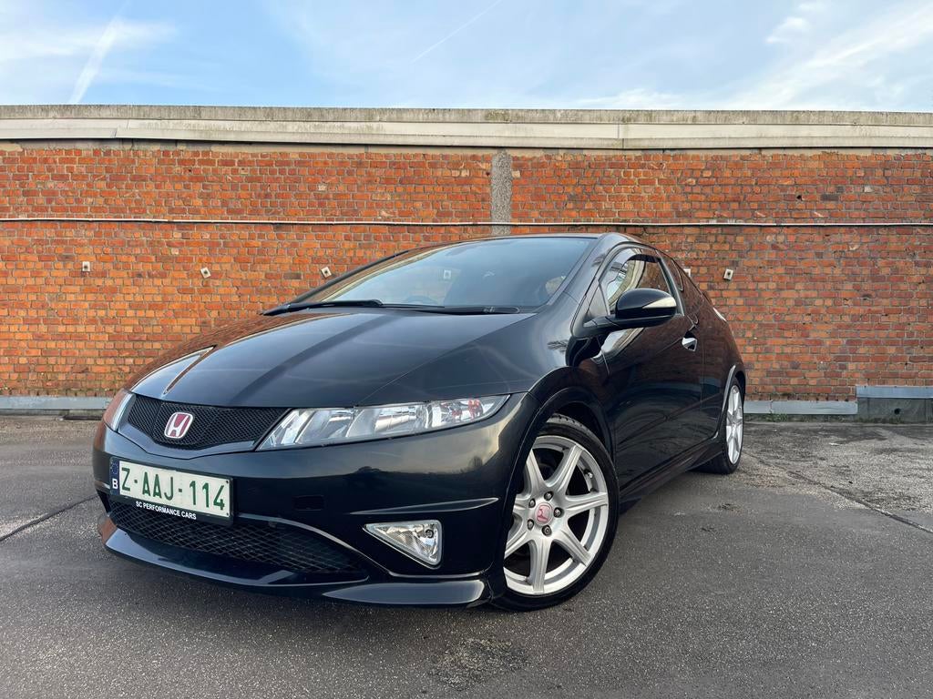 Honda Civic Type-R GT FN2 RHD, Auto's, Honda, Voorwielaandrijving, Zwart, 4 cilinders, Zwart