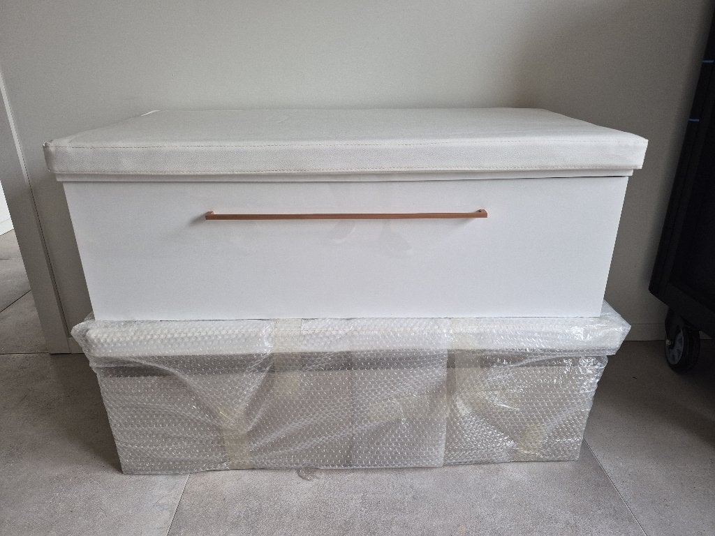 Sanijura Opbergbank, Huis en Inrichting, Woonaccessoires | Kisten, Ophalen, 50 tot 100 cm, Nieuw, 5 – 50