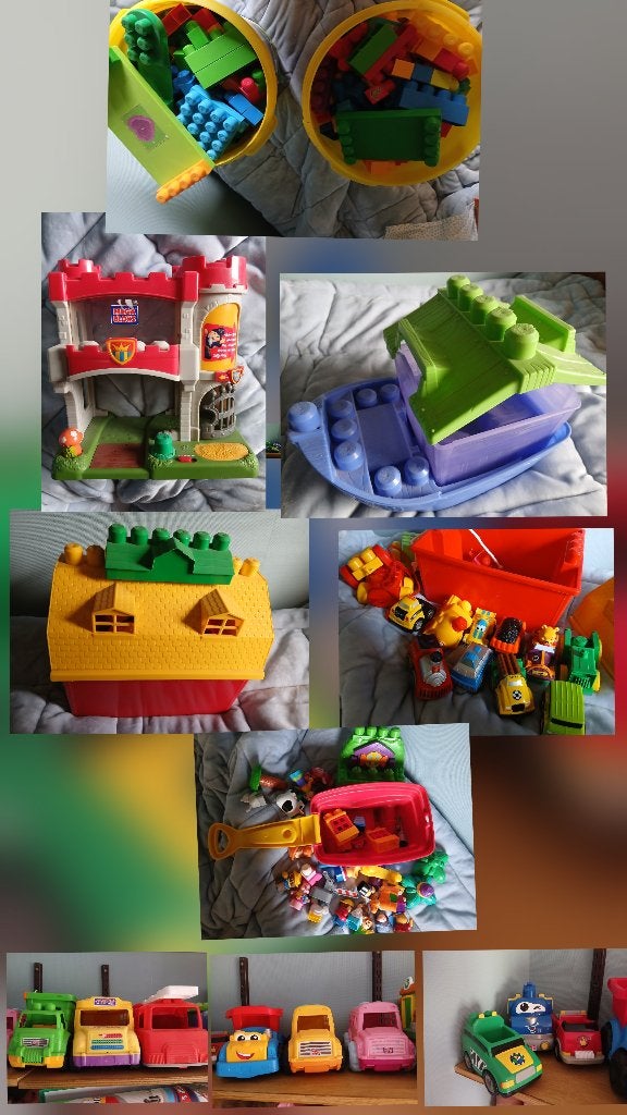 Blokken, Ophalen, Zo goed als nieuw, Megabloks