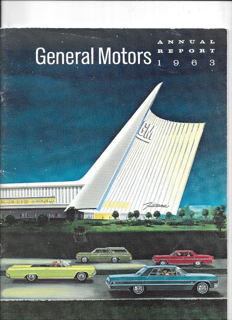 GENERAL MOTORS "ANNUAL REPORT", Livres, Autos | Brochures & Magazines, Comme neuf, Autres marques, Enlèvement ou Envoi