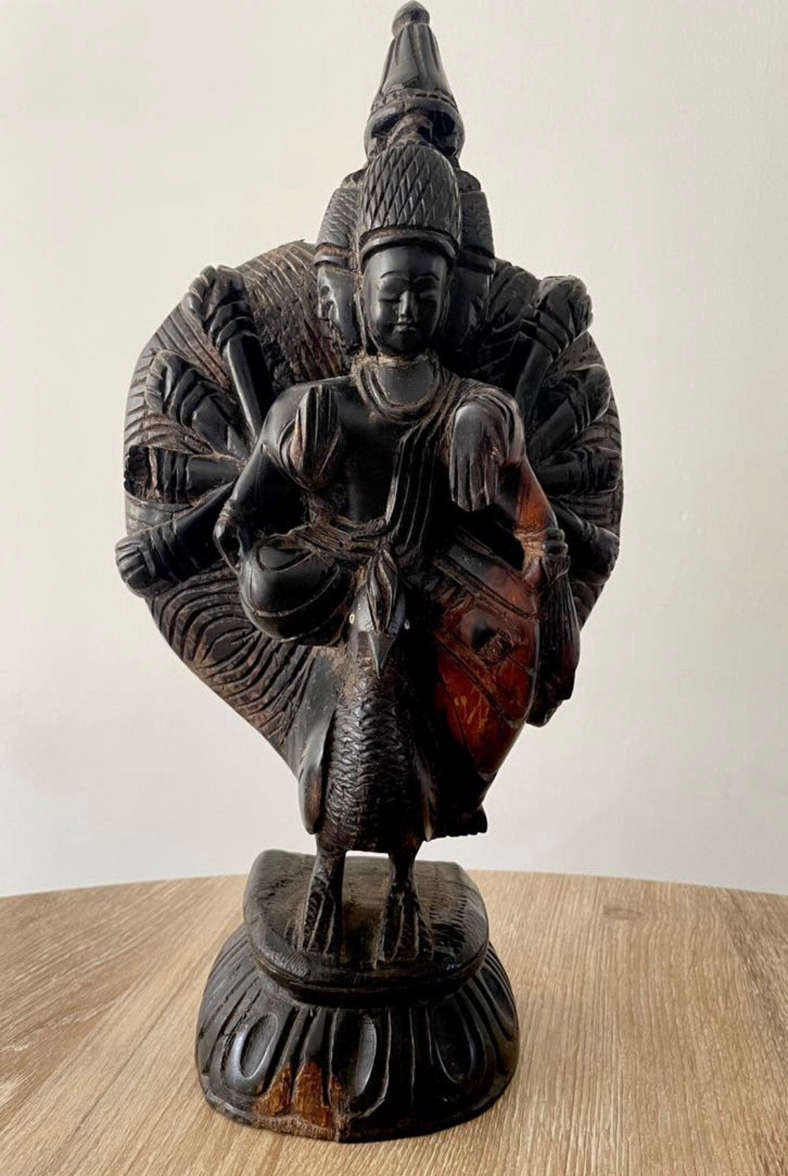 1890-Tibet-Kwan-Yin Buddha Statues Het beeld, Huis en Inrichting, Ophalen of Verzenden, Zo goed als nieuw