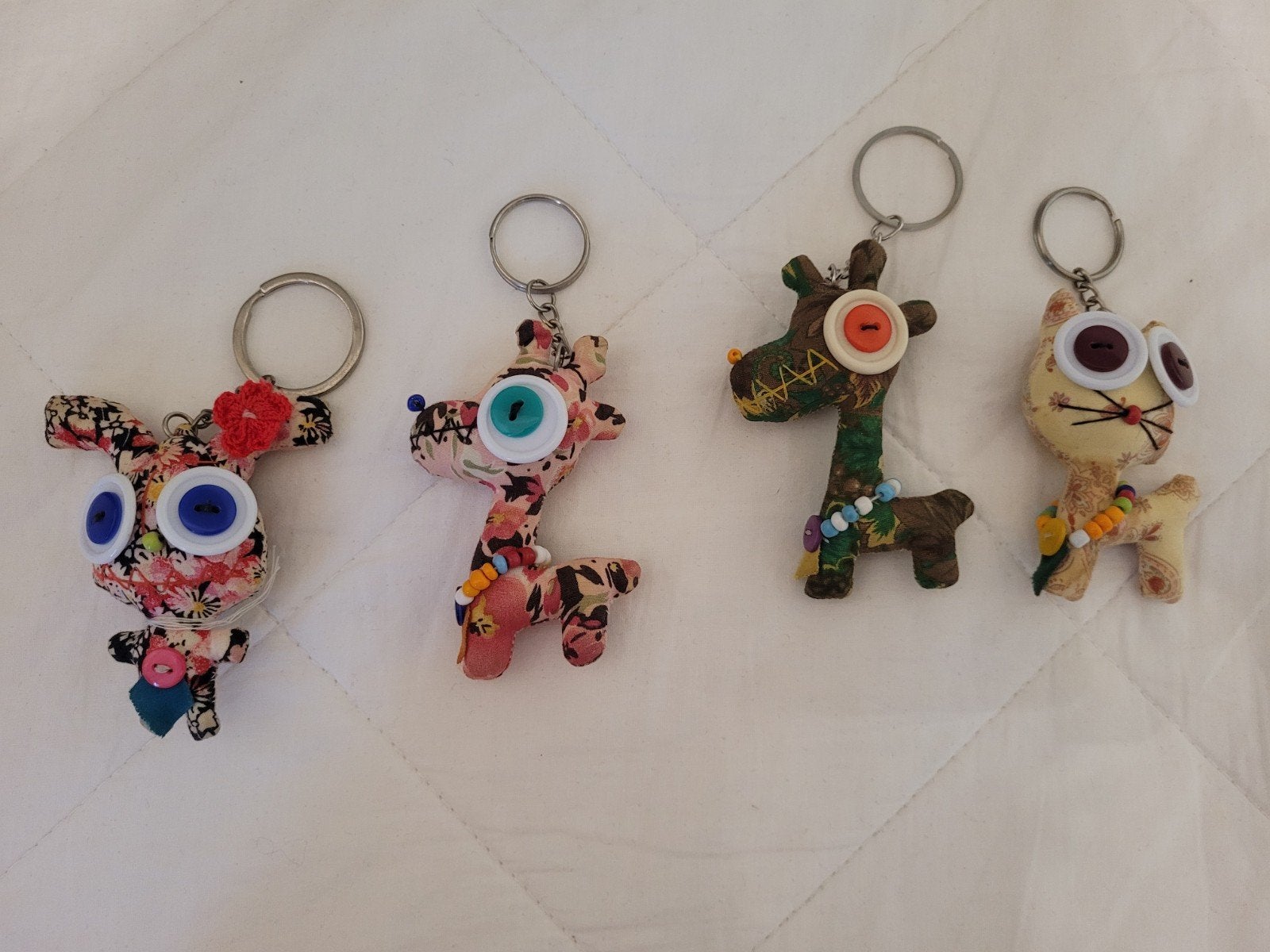 Verschillende soorten sleutelhangers, Ophalen of Verzenden, Zo goed als nieuw, Knuffel of Figuurtje