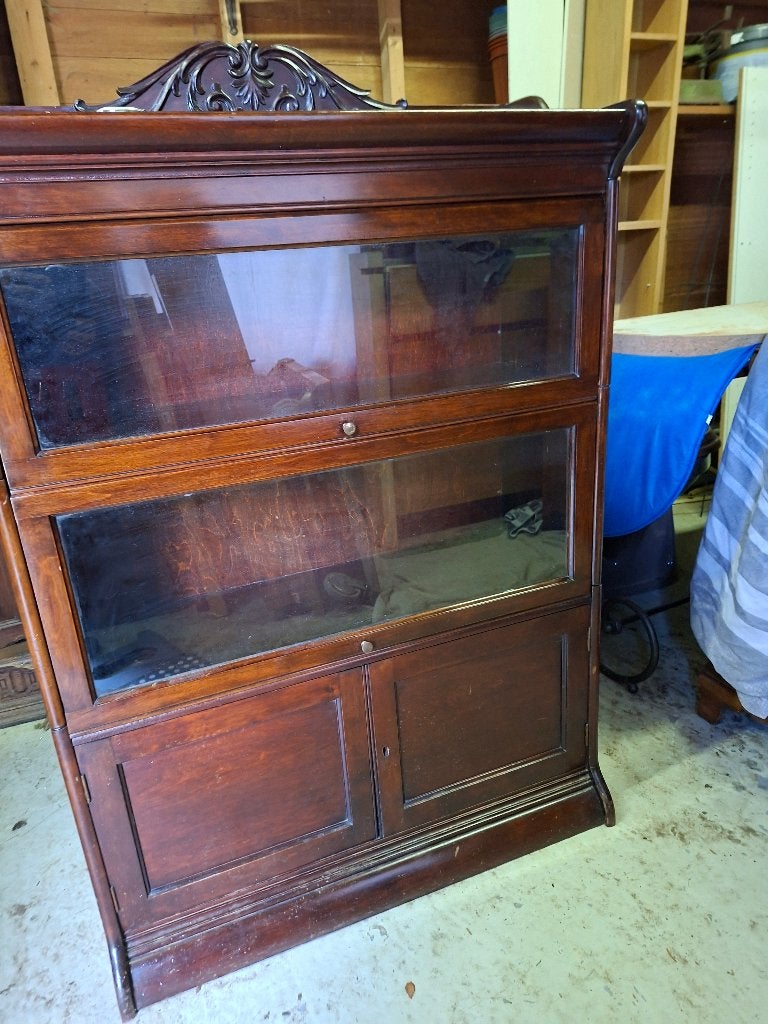 Vitrine et meuble de bar vintage, Enlèvement, Avec porte(s)