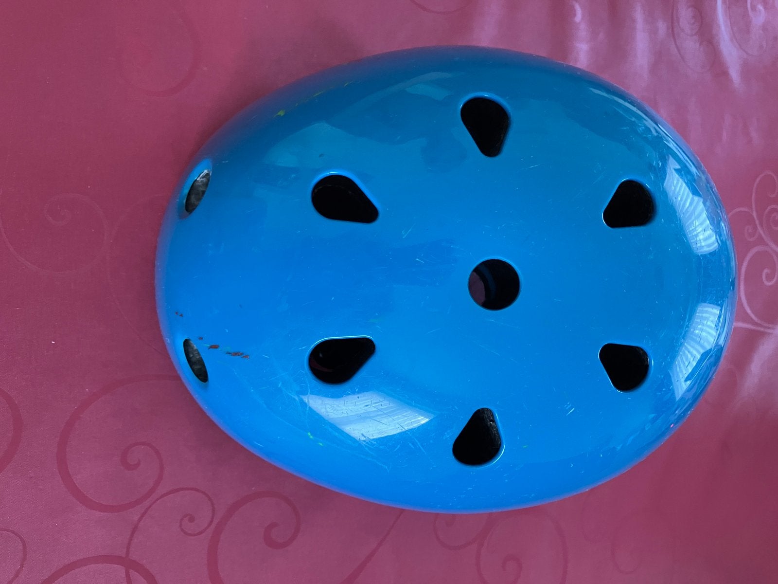Kinderhelm Oxelo small blauw, Enlèvement ou Envoi, Utilisé, S, Garçon ou Fille