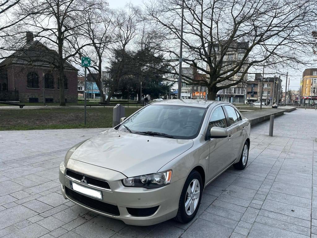 Mitsubishi Lancer 2.0 DI-D 120.000km's Gekeurd met carpass, Autos, Mitsubishi, Cuir, Alarme, 4 portes, Entreprise