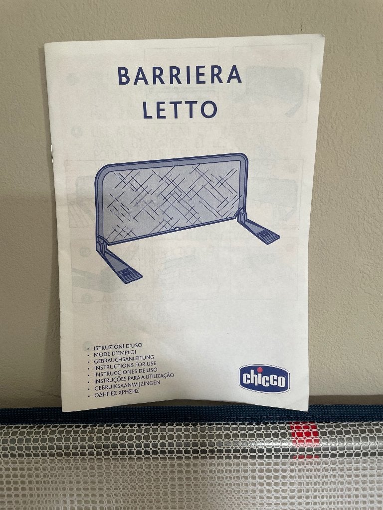 Barrière lit enfant CHICCO, Enfants & Bébés, Matelas, Moins de 70 cm, Comme neuf, Enlèvement