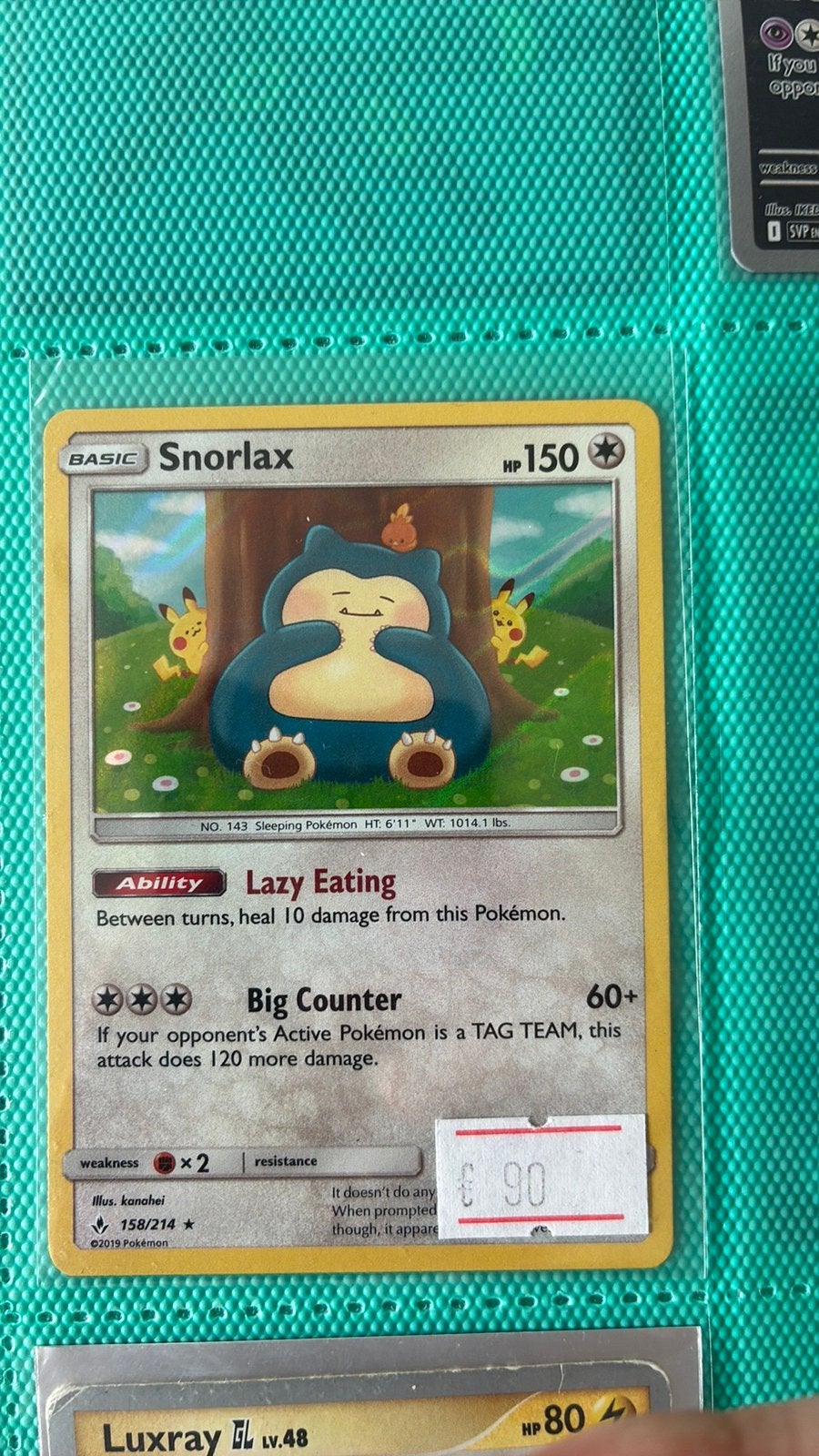 Pokemon kaart, Hobby en Vrije tijd, Verzamelkaartspellen | Pokémon, Ophalen of Verzenden, Zo goed als nieuw