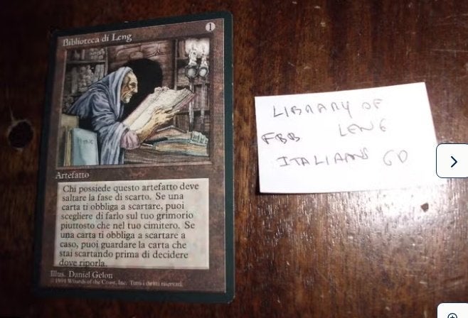 LIBRARY OF LENG / BIBLIOTECA DI LENG - ITAL - FBB -, Ophalen of Verzenden