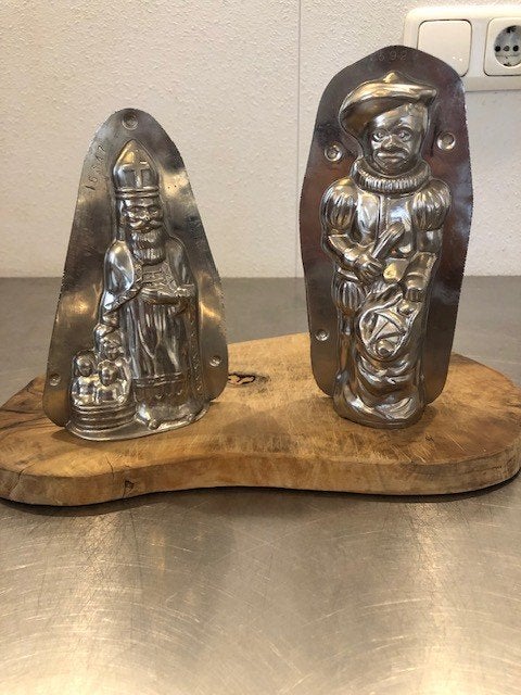 Sint en Piet Chocoladevorm., Ophalen of Verzenden