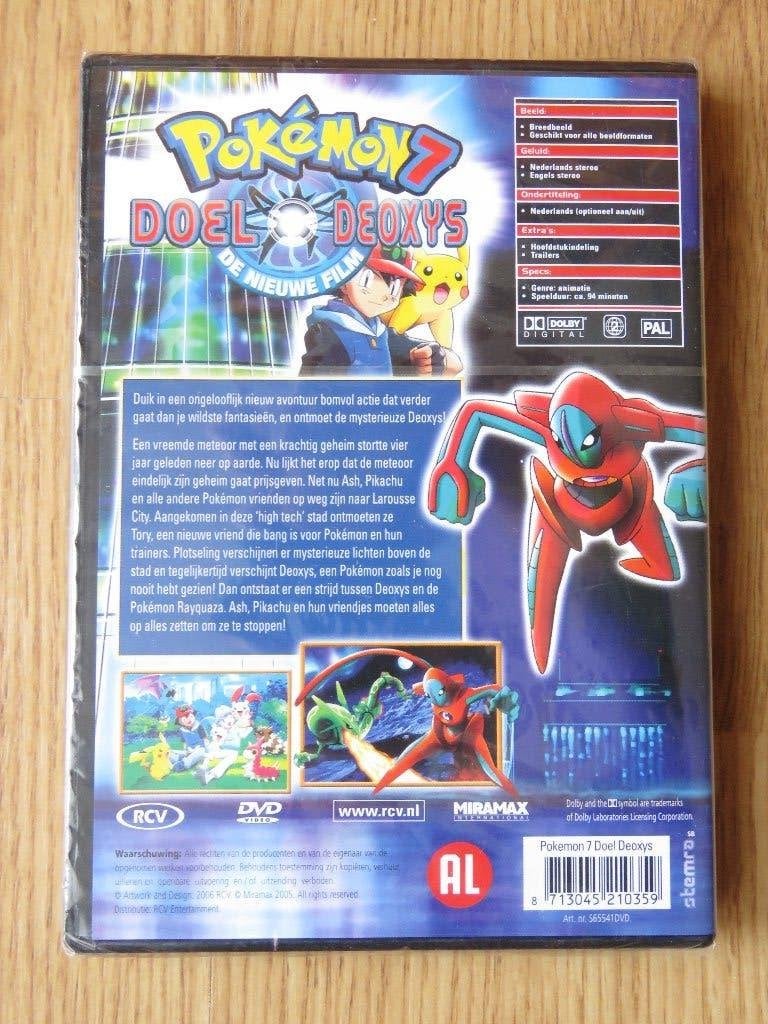 DVD Pokémon doel deoxys de nieuwe film 2005, À partir de 6 ans, Anime (japonais), Enlèvement ou Envoi, Animation