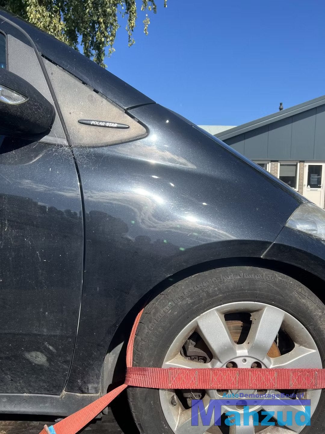 MERCEDES A KLASSE W169 Zwart 191 rechts voorscherm 2004-2012, Mercedes-Benz AG, Mercedes-Benz, Utilisé, Mercedesstrasse 120
70372  Stuttgart, DE