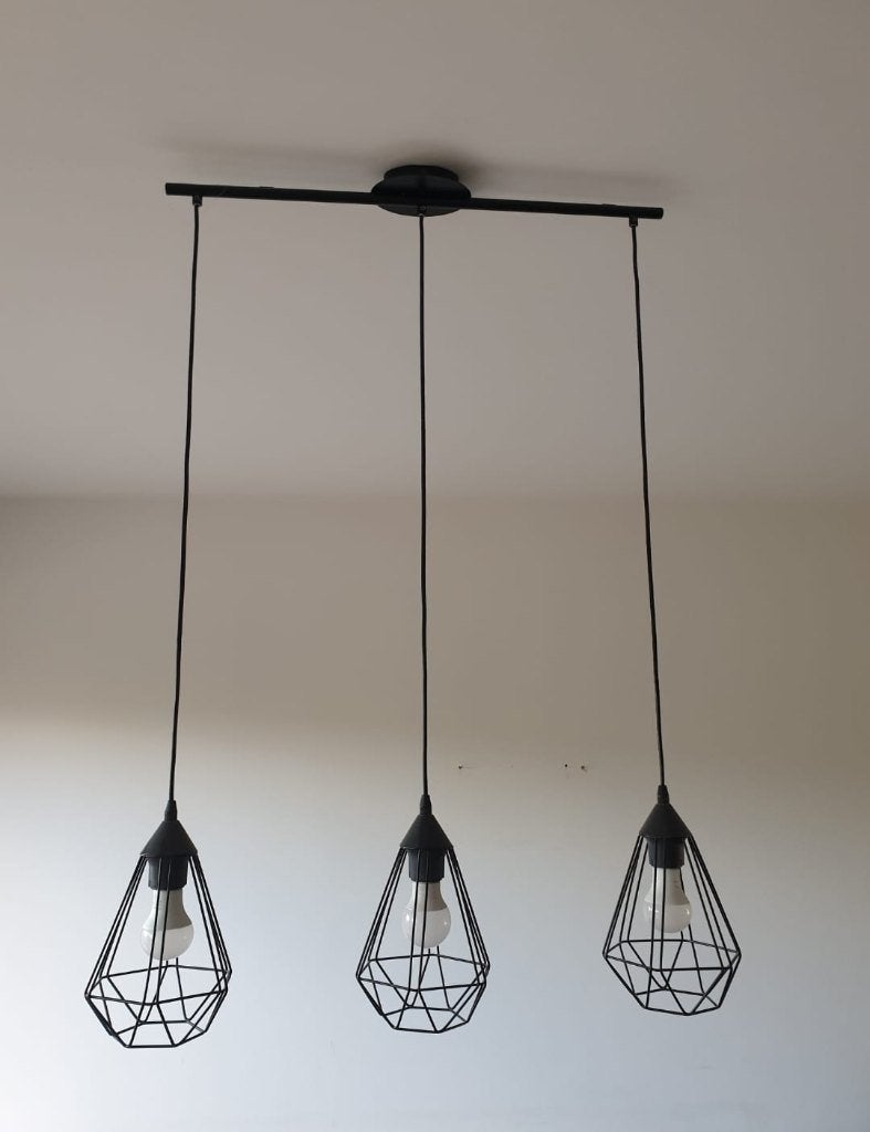 lampen, Huis en Inrichting, Lampen | Hanglampen, Ophalen, Gebruikt, Metaal, Overige fittingen