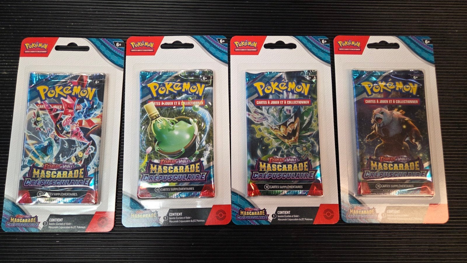 Artset Pokémon EV6 Mascarade Crépusculaire FR scellé, Enlèvement, Neuf, Booster