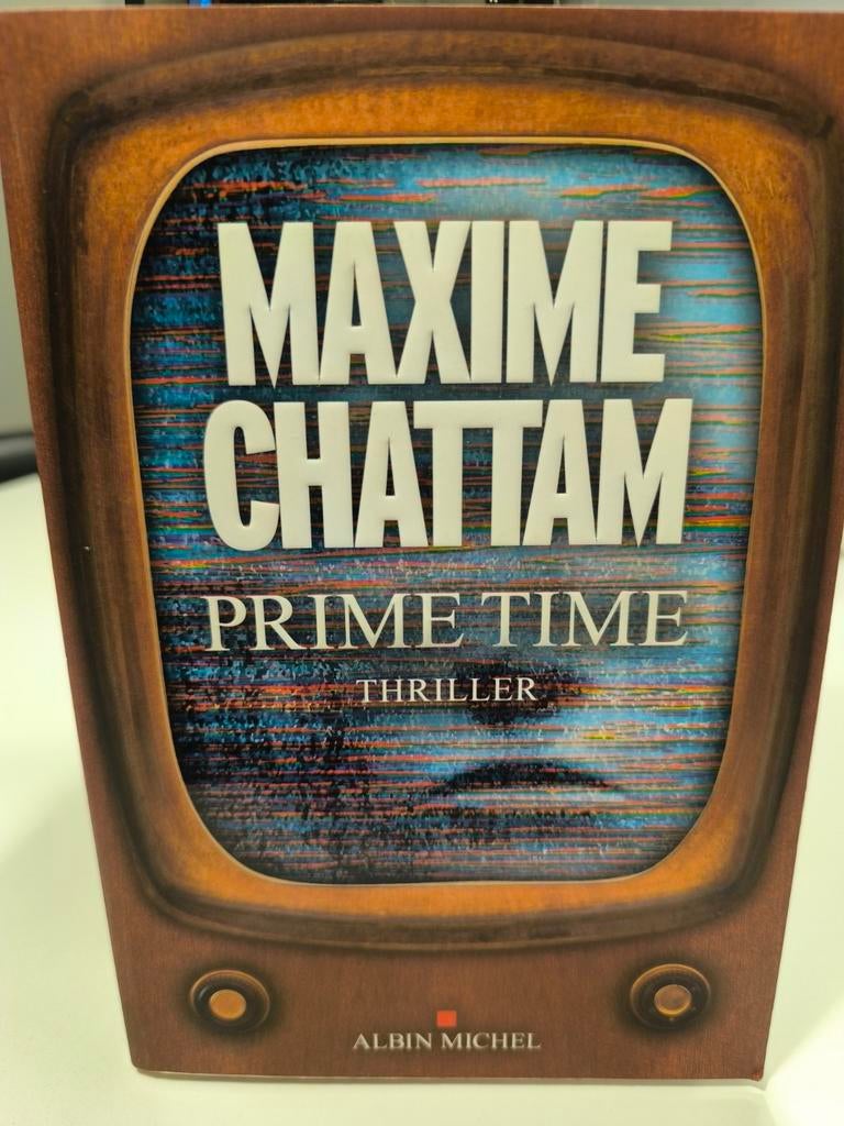 Roman "Prime Time" de Maxime Chattam., Livres, Neuf, Maxime Chattam, Enlèvement ou Envoi, Belgique