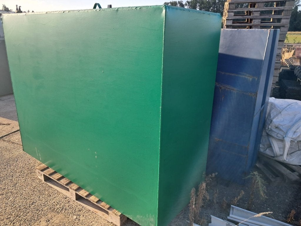 Mazouttank dubbelwandig 2000 liter in metaal, Ophalen