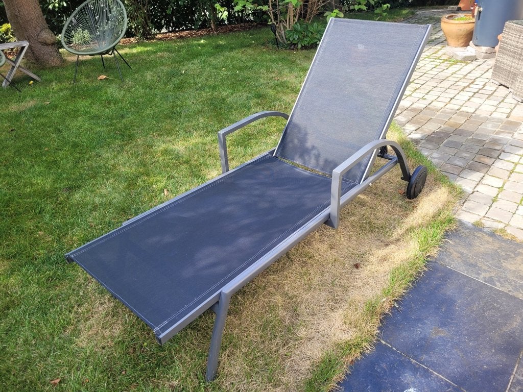 ligzetel, Tuin en Terras, Ophalen, Gebruikt, Kunststof, Inklapbaar