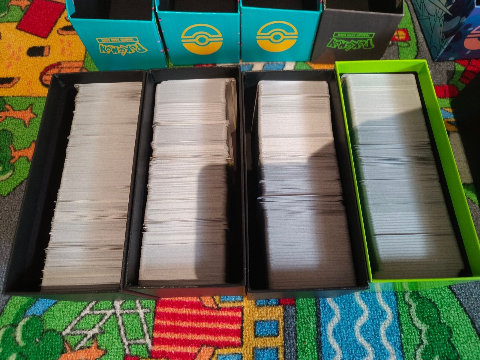 Pokemon Bulk + holo/rev + extra's, Ophalen of Verzenden, Zo goed als nieuw, Meerdere kaarten, Foil