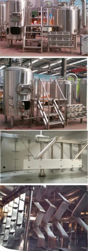 Brouwinstallatie, Ophalen, Overige typen