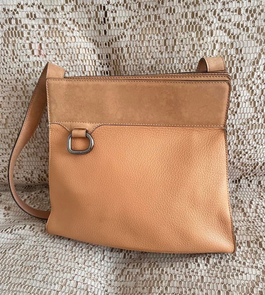 DELVAUX Two nude leren tas, Ophalen of Verzenden, Zo goed als nieuw, Leer