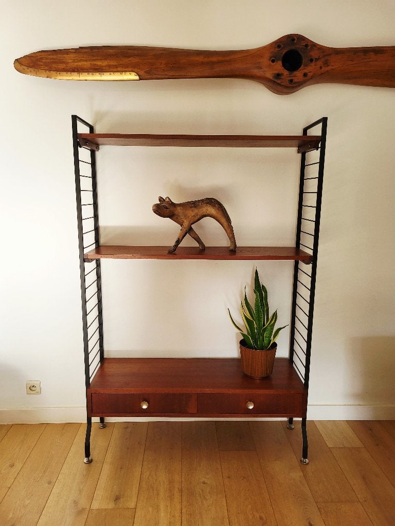 Vintage wandsysteem, Combineurop, Wall unit,, Ophalen
