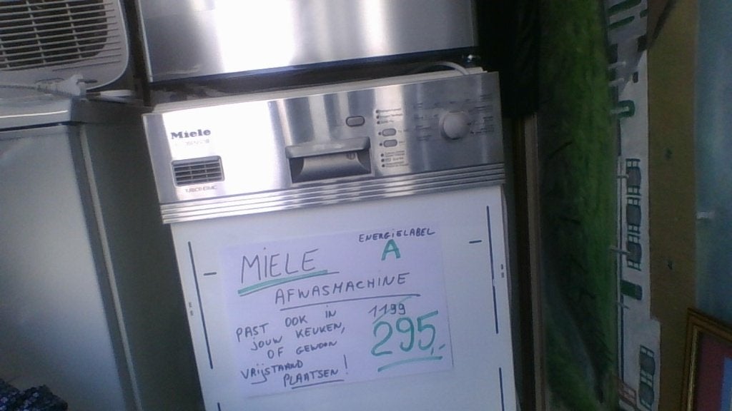 vaatwasmachine  Miele, Elektronische apparatuur, Ophalen, Zo goed als nieuw, Inbouw, Energieklasse A of zuiniger