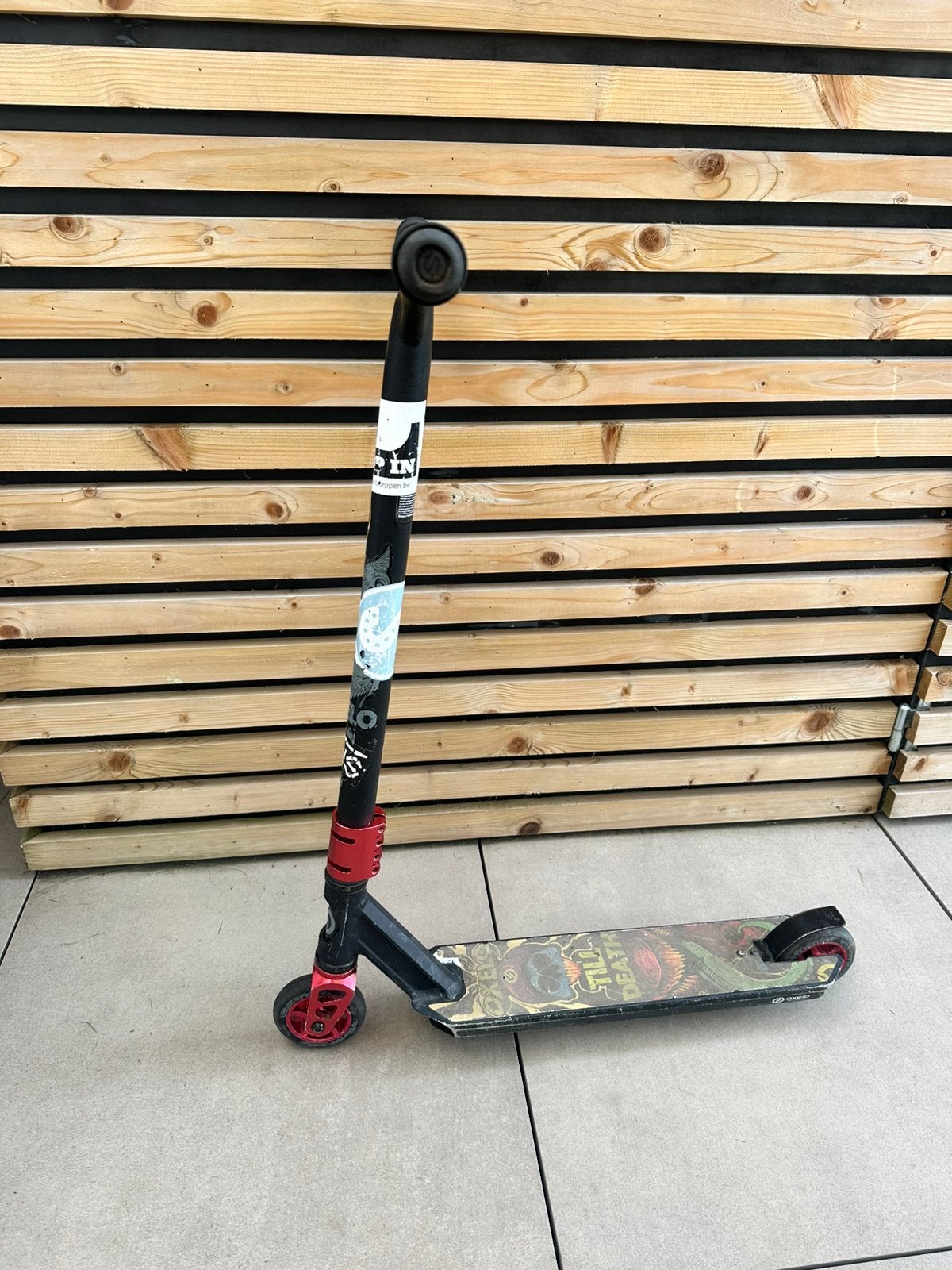 Stunt step, Fietsen en Brommers, Ophalen, Gebruikt