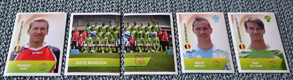 Panini Football 2014 / Zulte Waregem / 21 stickers, Verzenden, Nieuw, Poster, Plaatje of Sticker