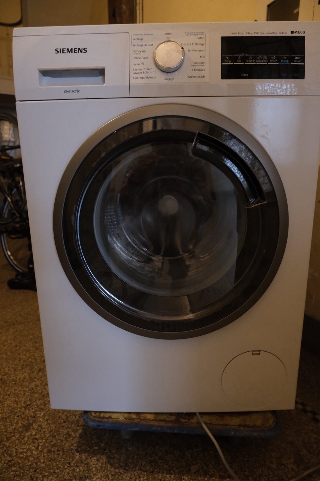 Siemens WD15G442EU was-droogcombinatie, aangekocht in 2019., Elektronische apparatuur, Droogkasten, Zo goed als nieuw, Ophalen