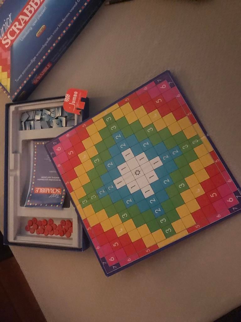 Junior scrabble  Mortsel, Ophalen, Zo goed als nieuw