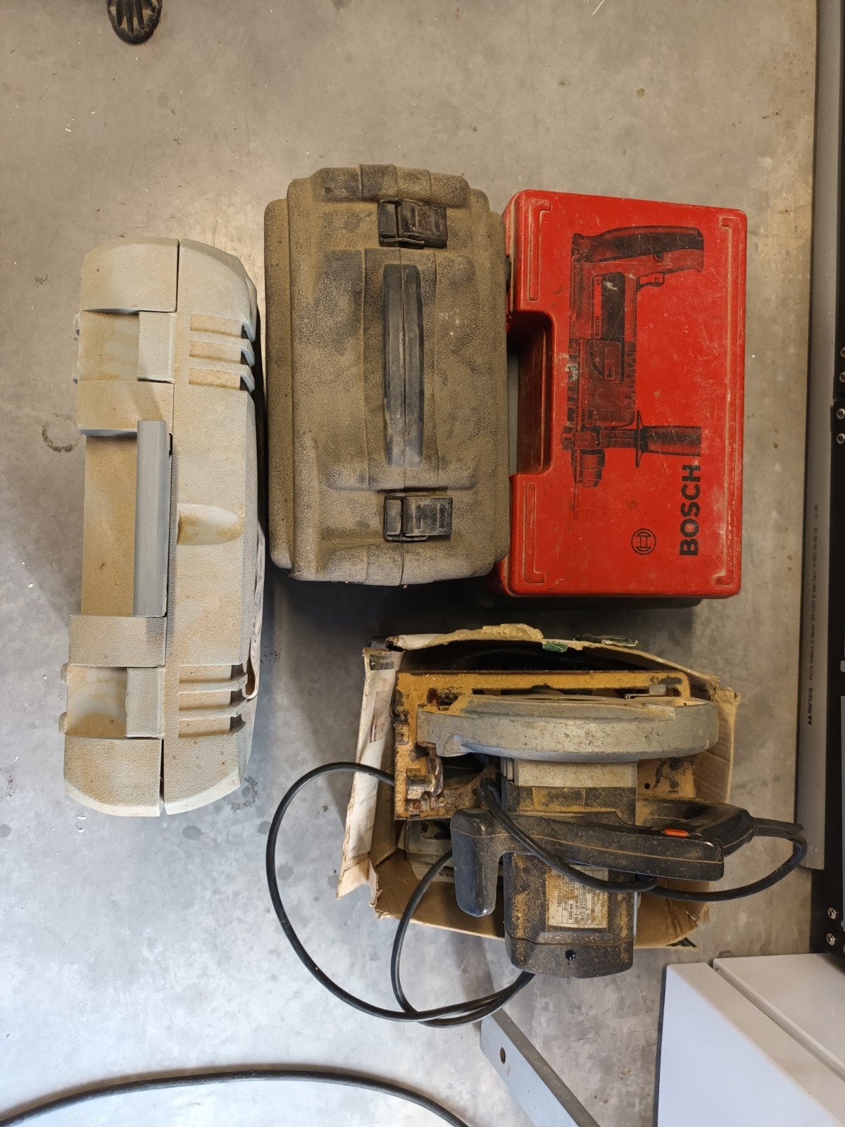 Set werkgerief, Enlèvement, Perceuse