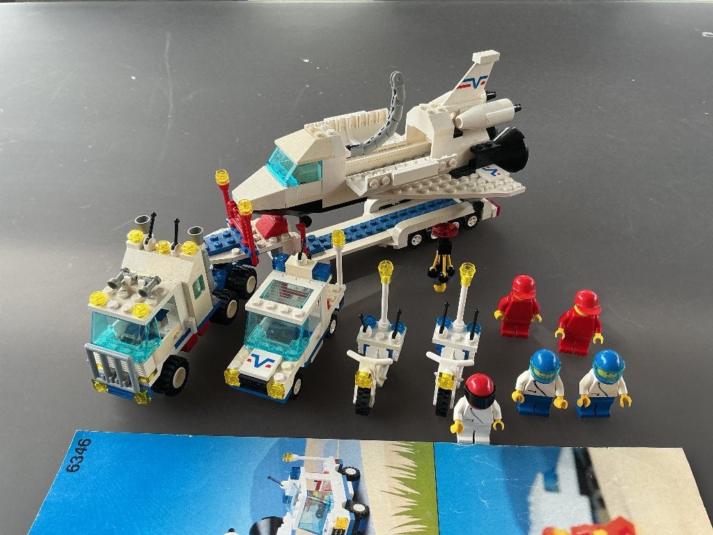 Lego 6346 Shuttle Launching Crew, Gebruikt, Lego, Ophalen of Verzenden, Space