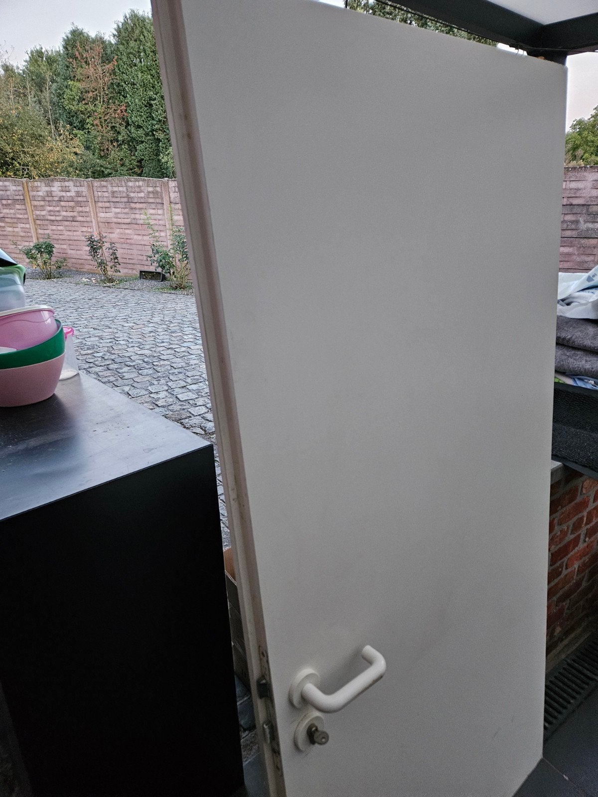 witte deur, Elektronische apparatuur, Ophalen