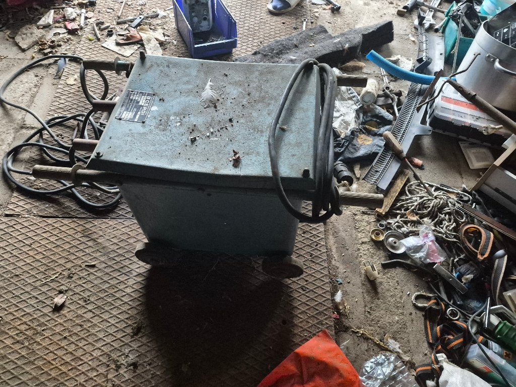 Poste a souder arc, Enlèvement, Utilisé