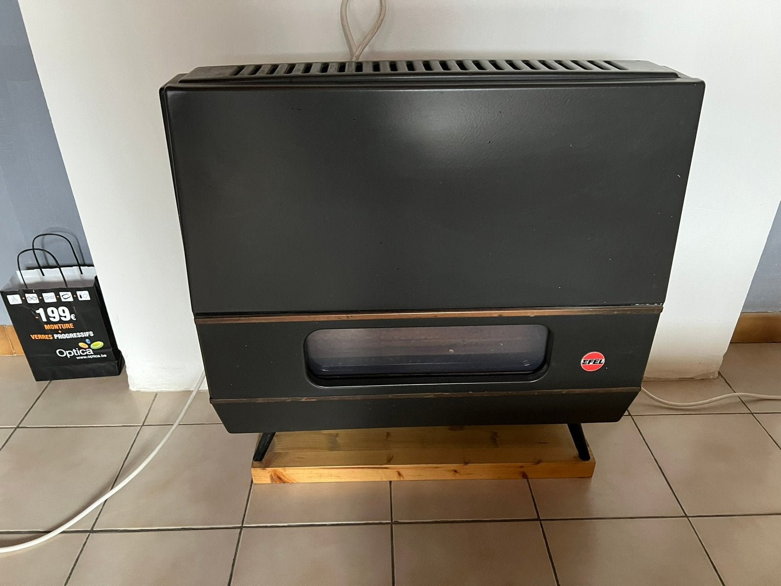 Foyer a gaz, Huis en Inrichting, Kachels, Ophalen, Gebruikt, Gas, Gaskachel
