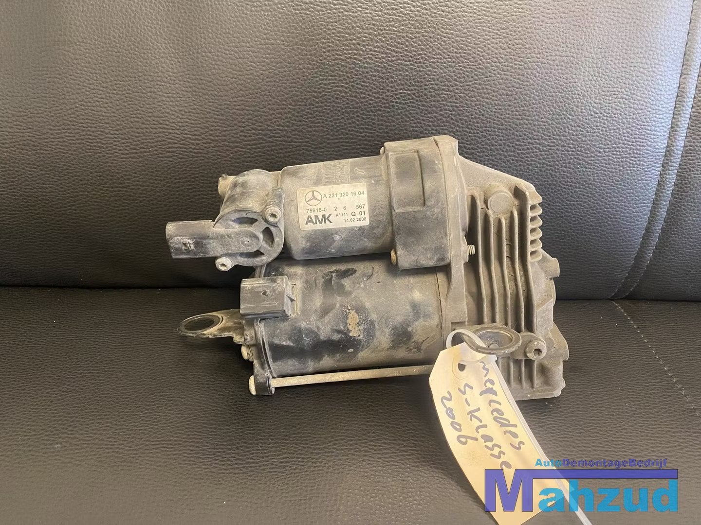 Mercedes S klasse W221 luchtvering Compressor A2213201604, Auto-onderdelen, Gebruikt, Mercedes-Benz AG, Mercedes-Benz, Mercedesstrasse 120
70372  Stuttgart, DE