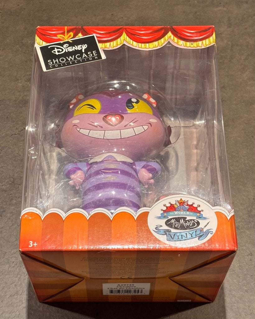 Disney Cheshire vinylfiguur, Verzamelen, Disney, Ophalen of Verzenden, Overige figuren, Nieuw, Beeldje of Figuurtje