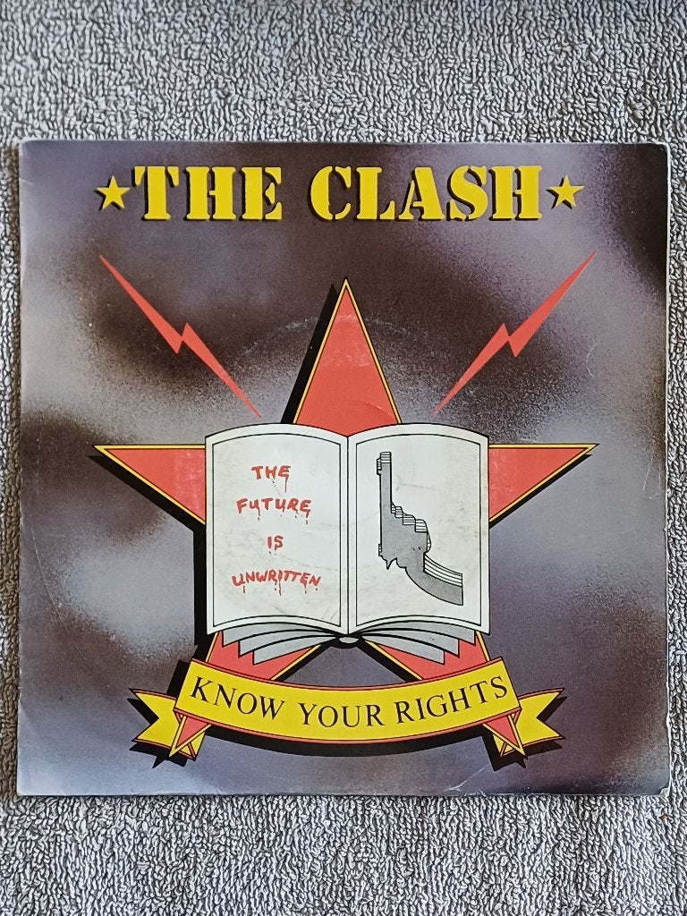 The Clash – Know Your Rights 1982  PUNK New wave, 7 inch, Ophalen of Verzenden, Zo goed als nieuw, Pop