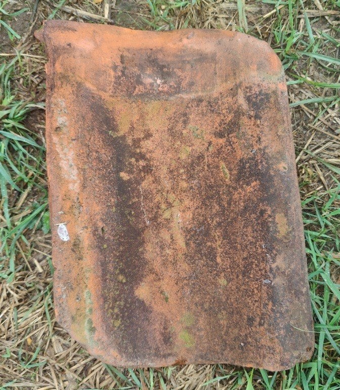 oude dakpannen, Doe-het-zelf en Bouw, Dakpannen en Dakbedekking, Ophalen, Gebruikt, Dakpannen